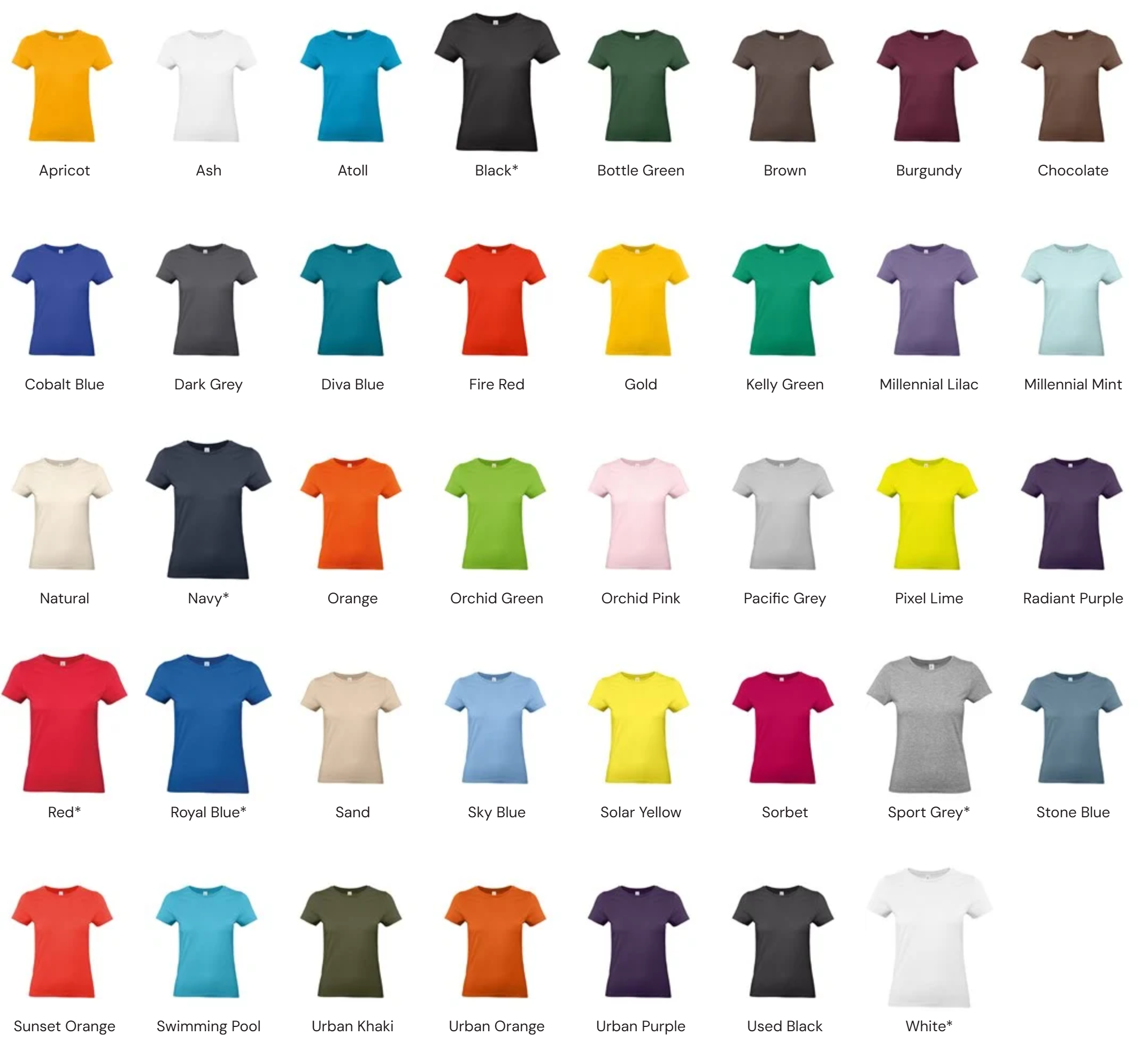 Color Chart