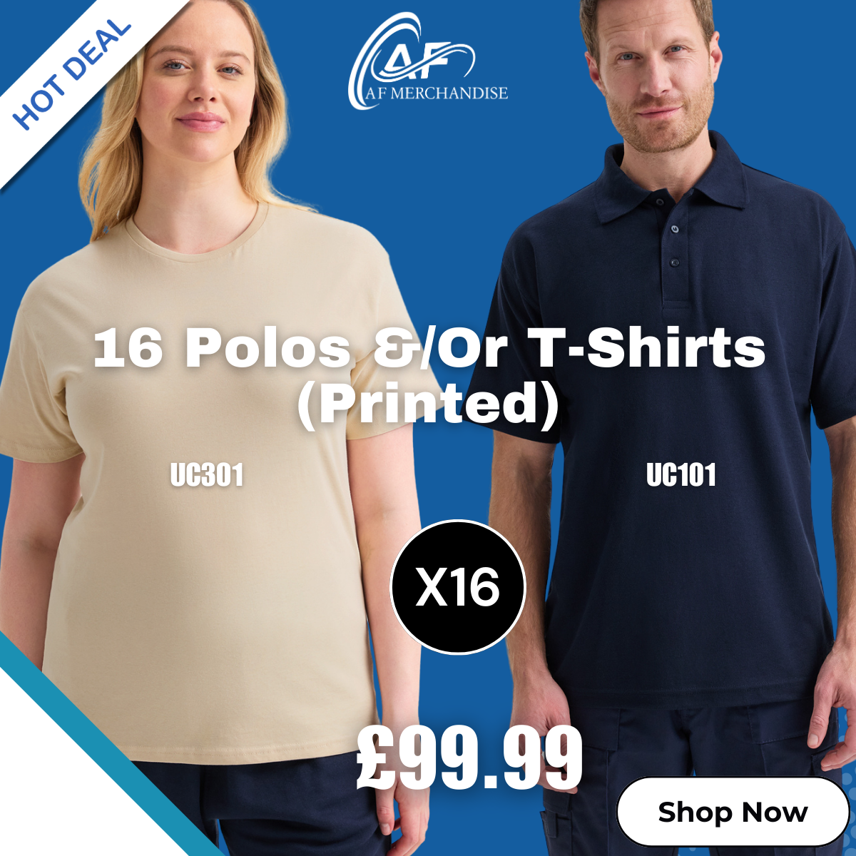Deal 12 - 16 Polos &/Or T-Shirts
