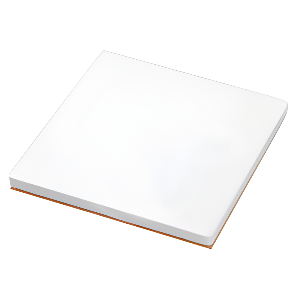Coaster - MATT - Ceramic - Square - 10cm - Cork Base