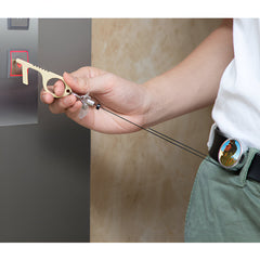 Sublimation Metal Keyring - No Contact with Retractable Reel