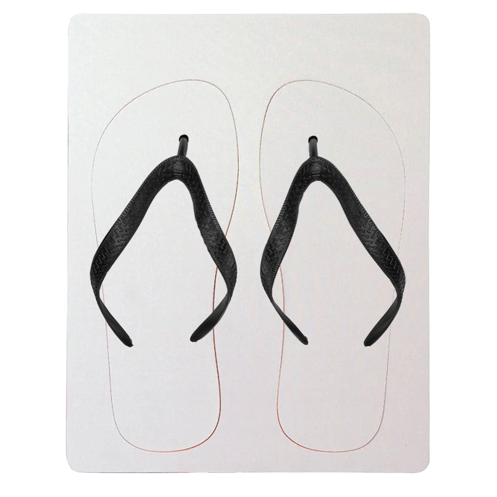 Flip Flops - Child Size - Black Straps