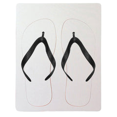 Flip Flops - Child Size - Black Straps