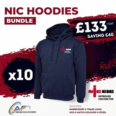 NIC Approved Contractor Hoodies Bundle