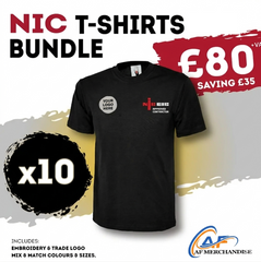 NIC Approved Contractor T-Shirt Bundle