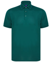 Recycled polyester polo shirt