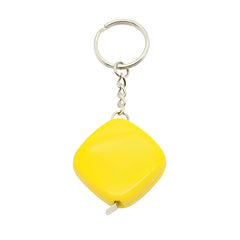 Keyring - Tape Measure - Yellow - 1m
