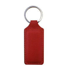 Engravables - PU LEATHER - Keyring - RECTANGLE - 2.6cm x 6cm