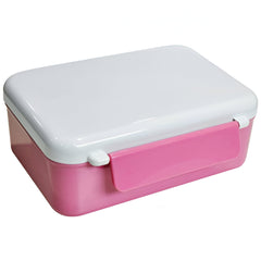 Lunchbox - Plastic - Double Locking Square