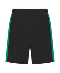 Knitted shorts with zip pockets