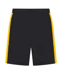 Knitted shorts with zip pockets