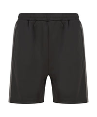 Knitted shorts with zip pockets