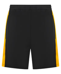 Kids knitted shorts with zip pockets