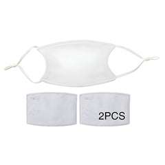 Face Coverings - 10 x BLACK Straps - KIDS Size with 2 x PM2.5 Filters