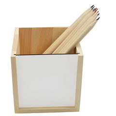 MDF - Pencil Pot/ Holder - 10cm x 10cm x 10cm