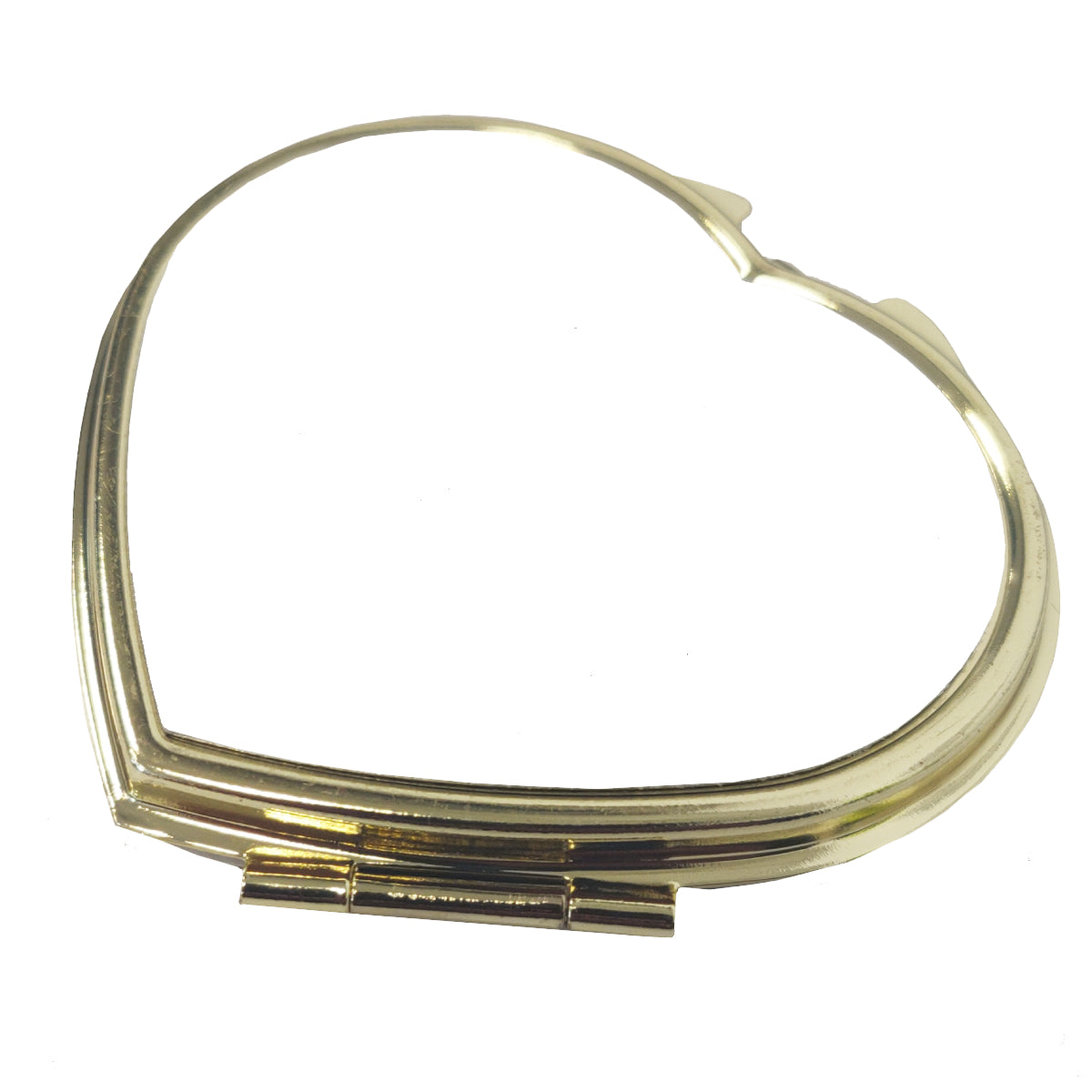 Compact Mirror - Deluxe Classic Gold - Heart