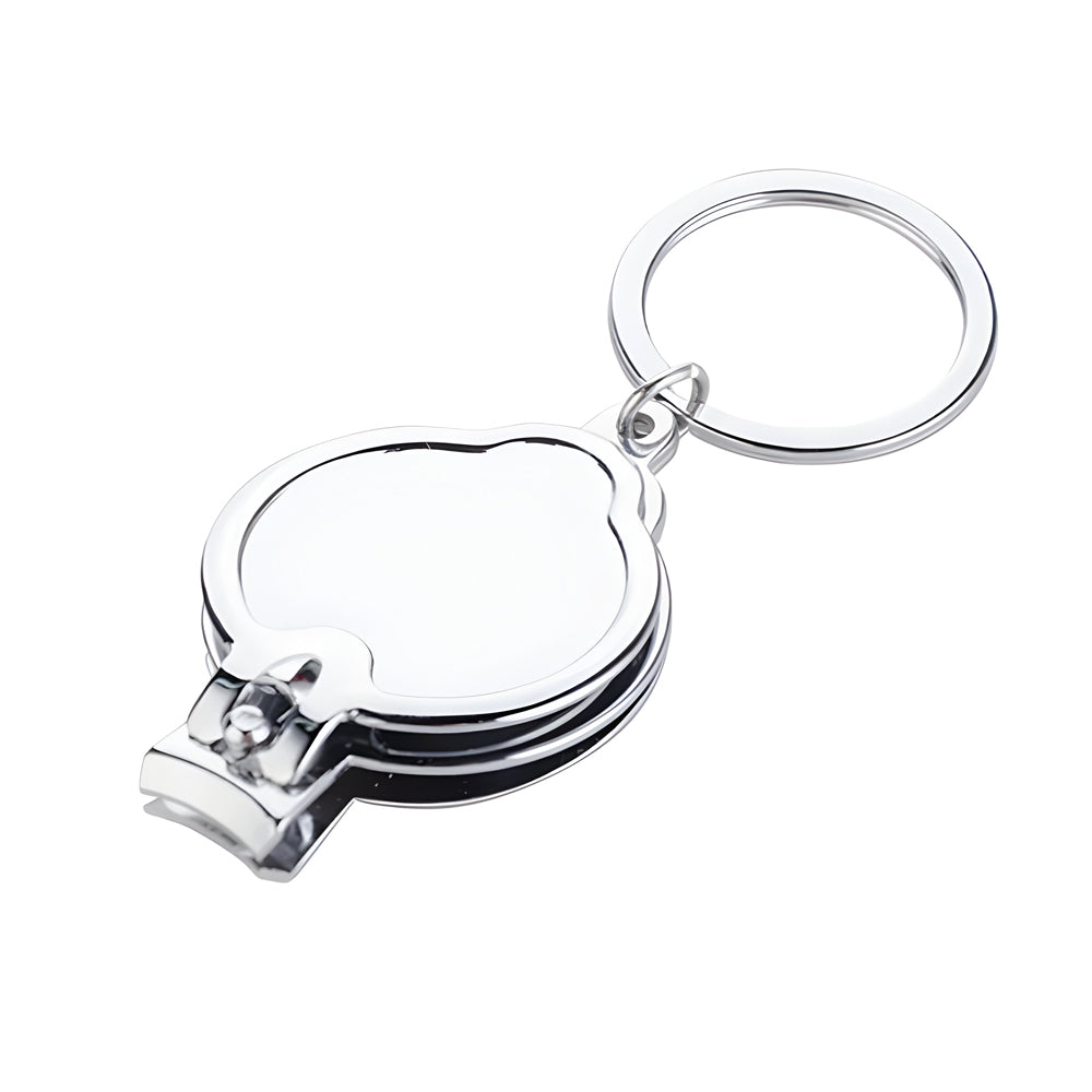 Sublimation Metal Keyring - Nail Clipper / Bottle Opener