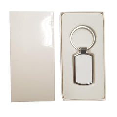 10 x Sublimation Metal Keyrings - Oblong
