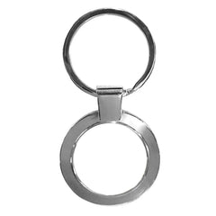 10 x Sublimation Metal Keyrings - Round
