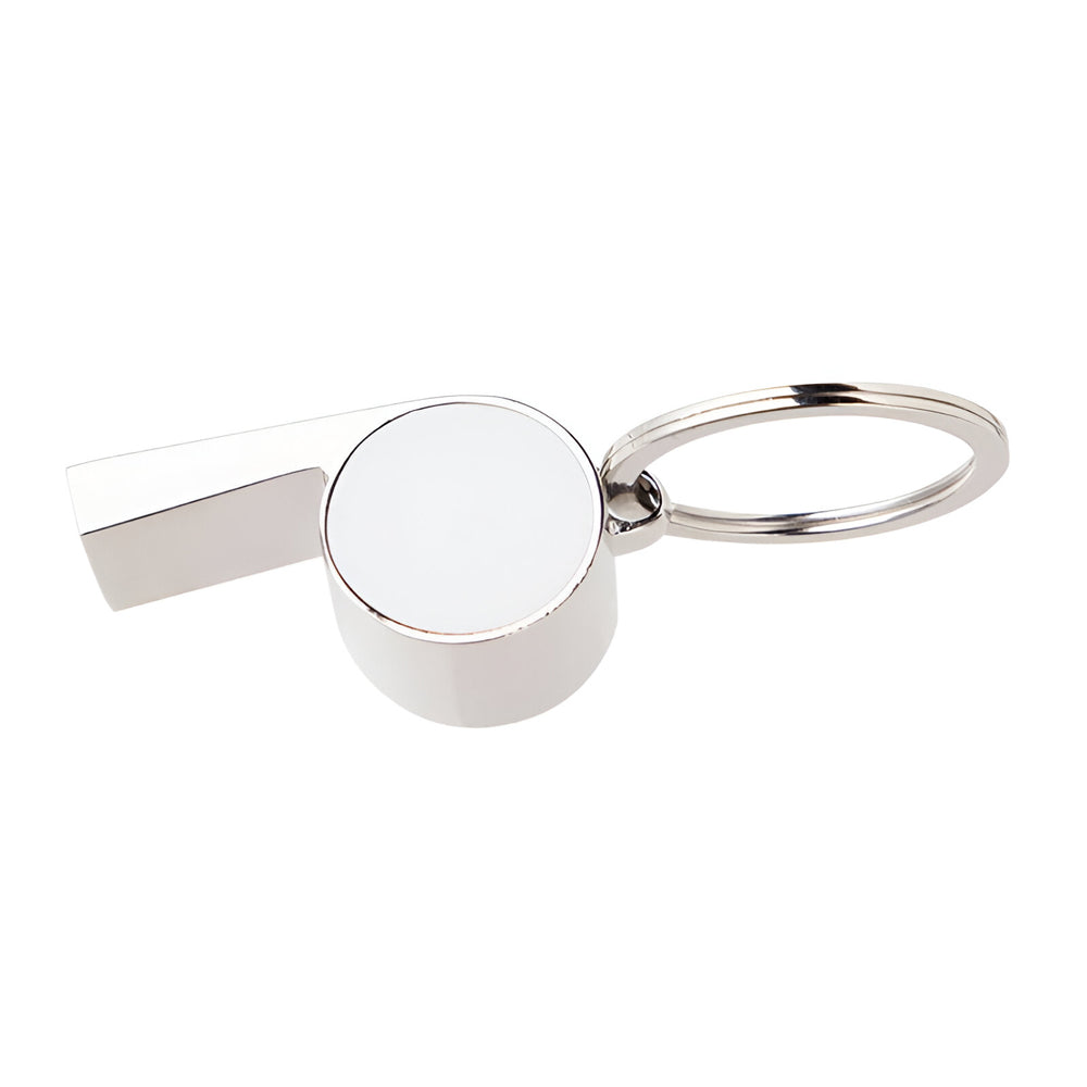 Sublimation Metal Keyring with Whistle