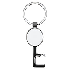 Multifunction Phone Stand & Bottle Opener Sublimation Keyring