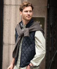 Camden – diamond quilted gilet