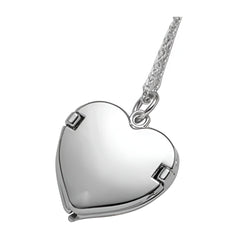 Sublimation Heart Angel Wings Necklace