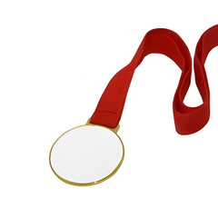 Sublimation Medal with Ribbon - Olympic Style