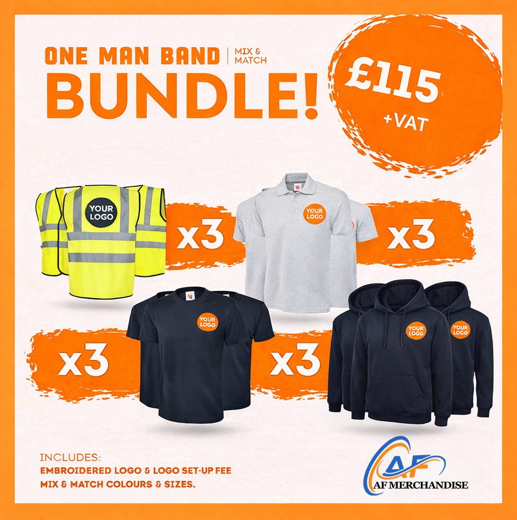 One Man Band Bundle - 12 Garment Complete Mix & Match Kit