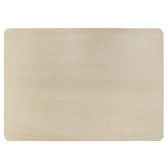 Placemat - PLYWOOD - Double Sided Wooden Placemat - 20cm x 28cm