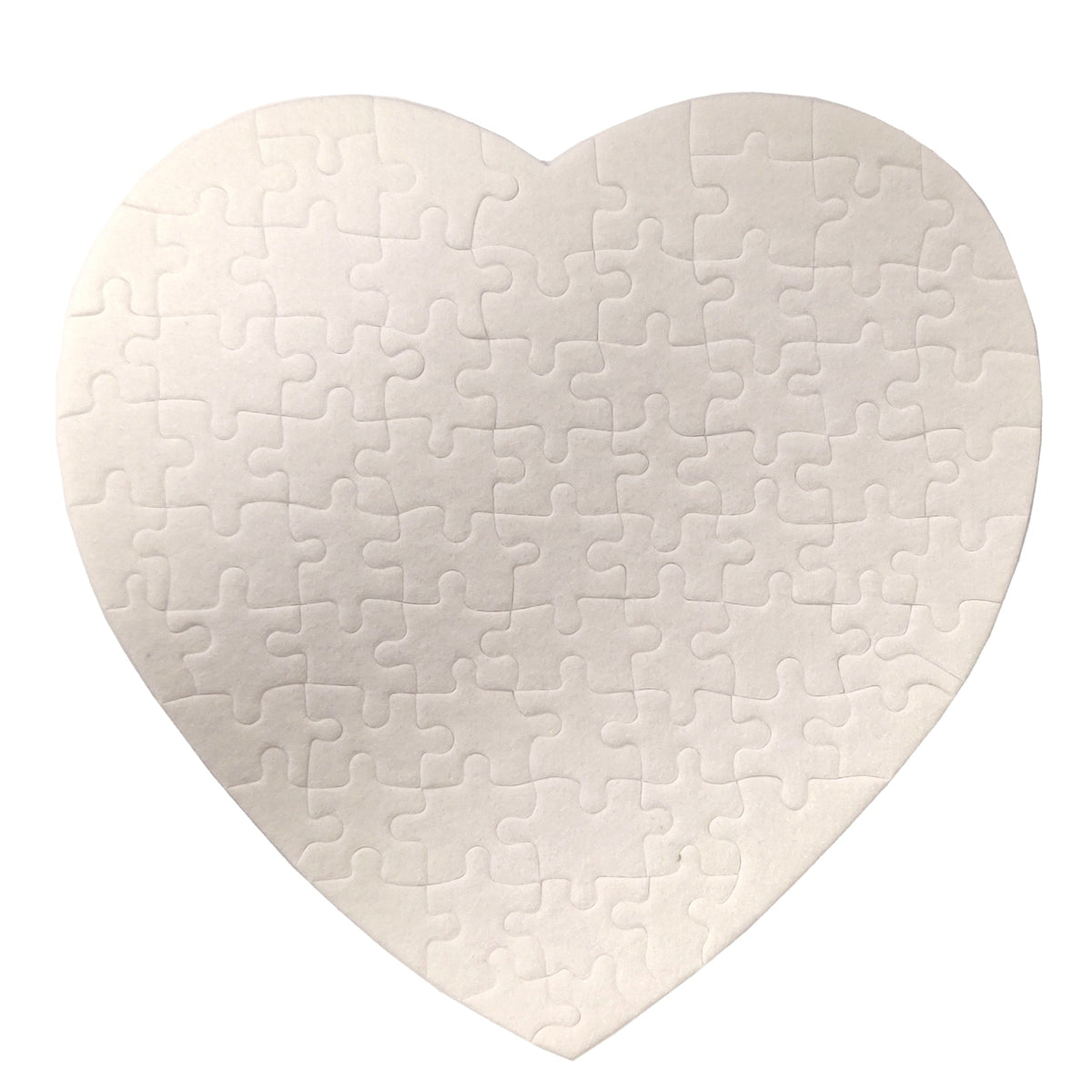 Jigsaw Puzzles - FELT FINISH - 75 Pcs Heart Shaped Puzzle