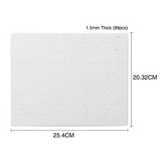 Jigsaw Puzzles - Cardboard - 8" x 10" - 99 Pieces