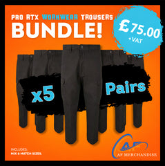 5x Pro RTX Workwear Cargo Trouser Bundle - Durable Multi-Pocket Work Pants