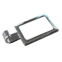 Metal Self-Adhesive Coat/ Key Hook with Printable Insert - RECTANGLE