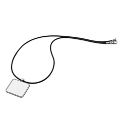 Jewellery - Pendant - Rectangle/Diamond Shape with Cord