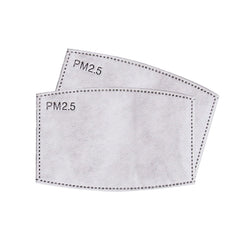 Apparel - Face Coverings - Spare PM2.5 Filters for Sublimation Face Masks
