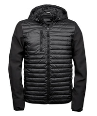 Hooded crossover jacket (9628)