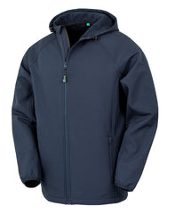 Recycled 3-layer printable hooded softshell