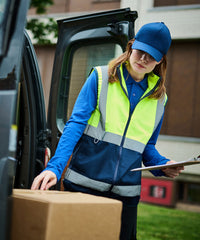 Pro hi-vis full-zip gilet