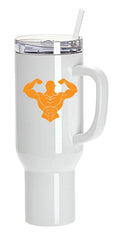 Personalised Custom Stainless Steel Premium Tumbler School Gym Travel Mug