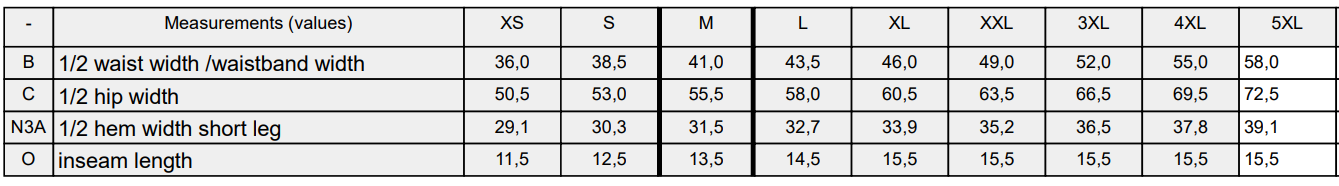 Size Guide