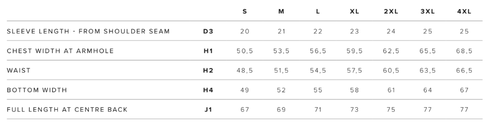 Size Guide
