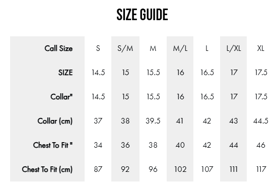 Size Guide