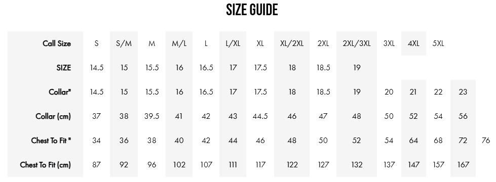 Size Guide