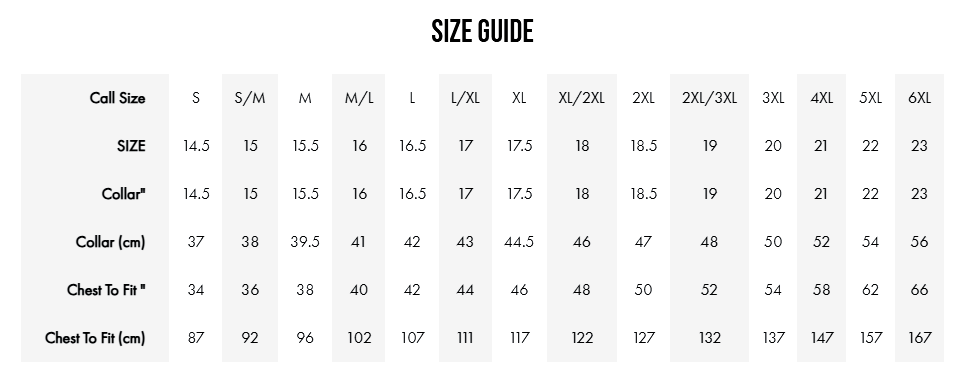 Size Guide