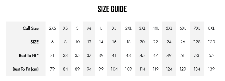 Size Guide