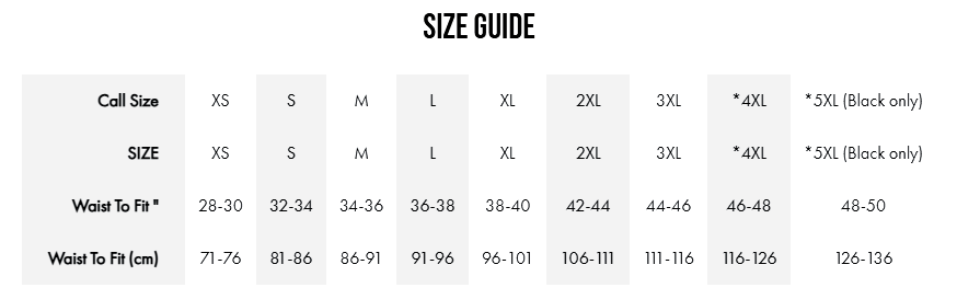 Size Guide