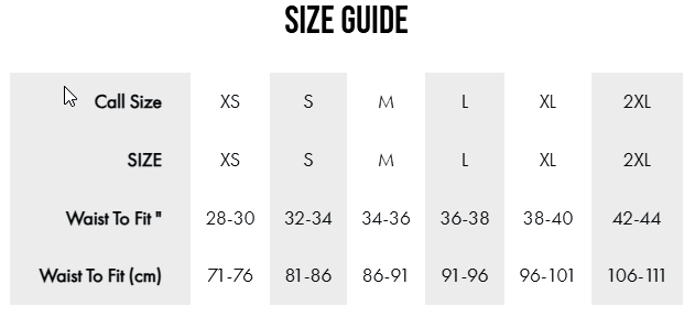 Size Guide