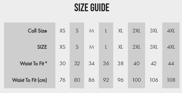 Size Guide