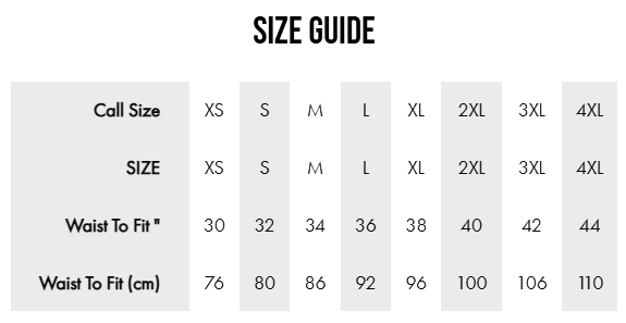 Size Guide