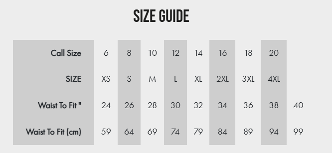 Size Guide